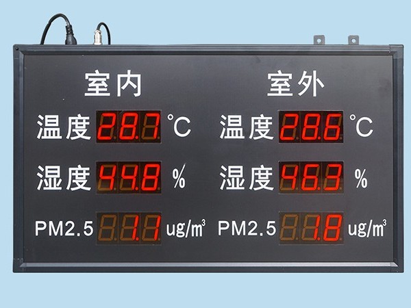 環(huán)境數(shù)據(jù)采集屏