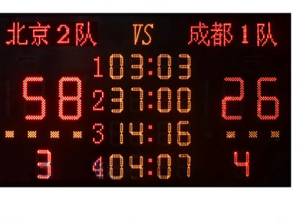 專用籃球多功能電子記分牌