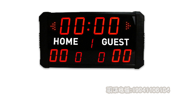 比賽電子記分牌操作難度高不高？